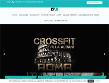 Tablet Screenshot of crossfitvillalbani.com